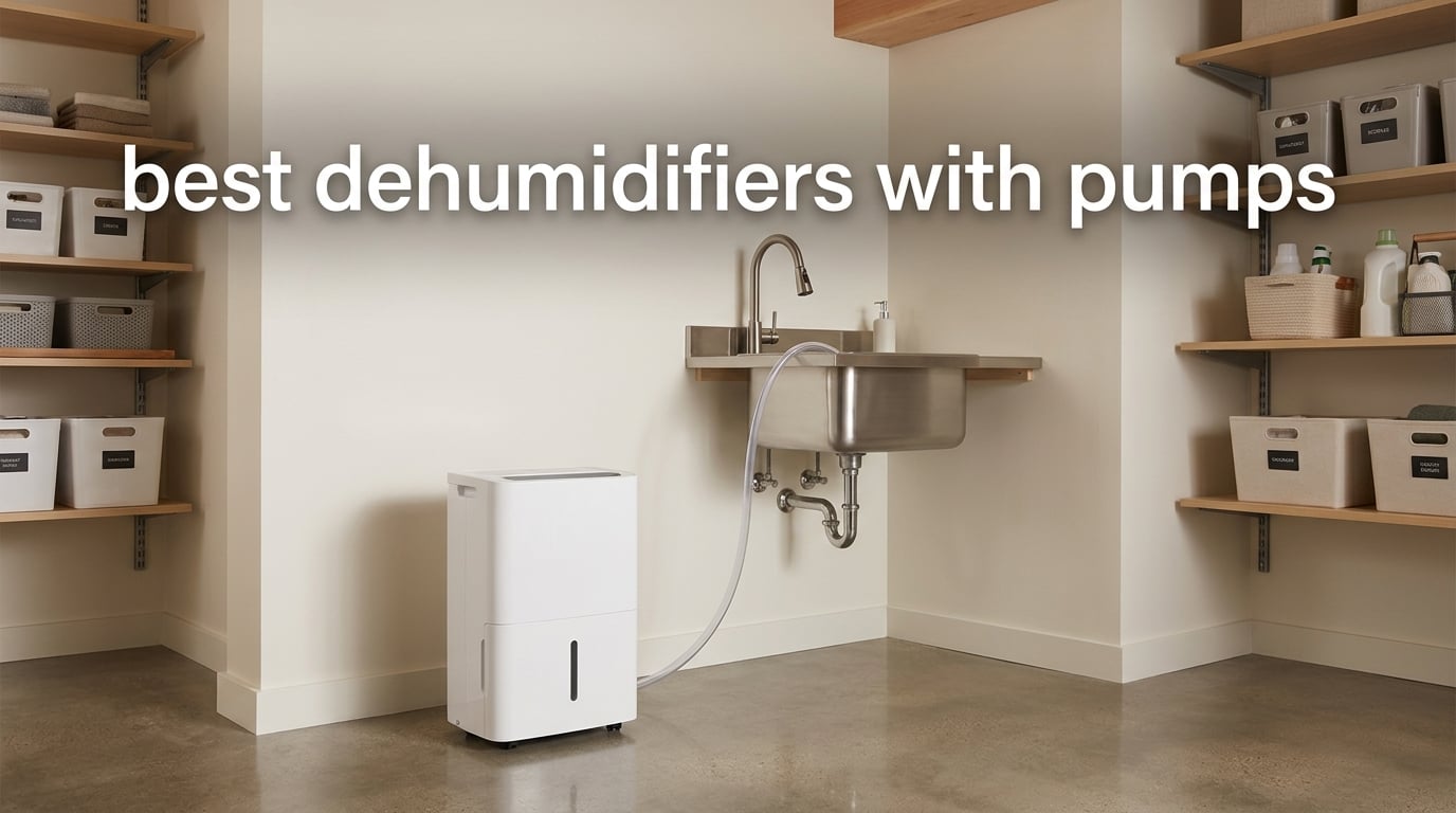 best dehumidifiers with pumps