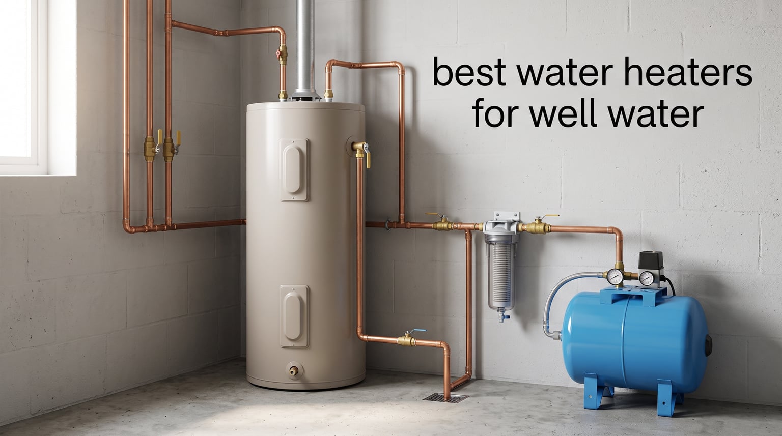best water heaters for well water