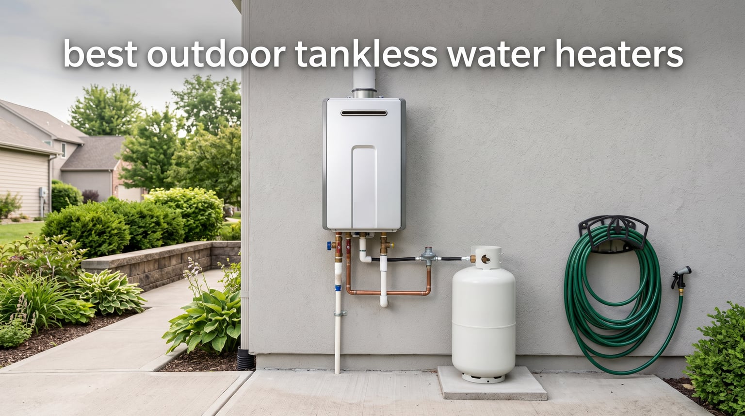 best outdoor tankless water heaters