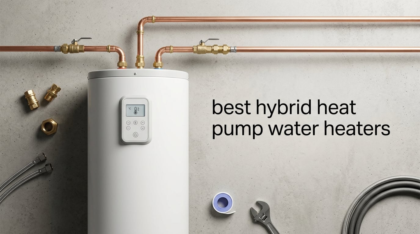 best hybrid heat pump water heaters