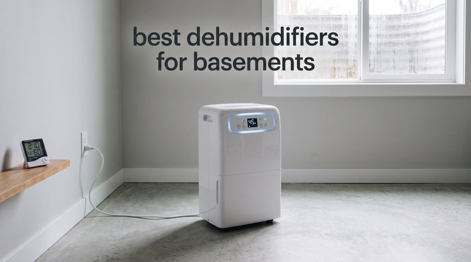 best dehumidifiers for basements