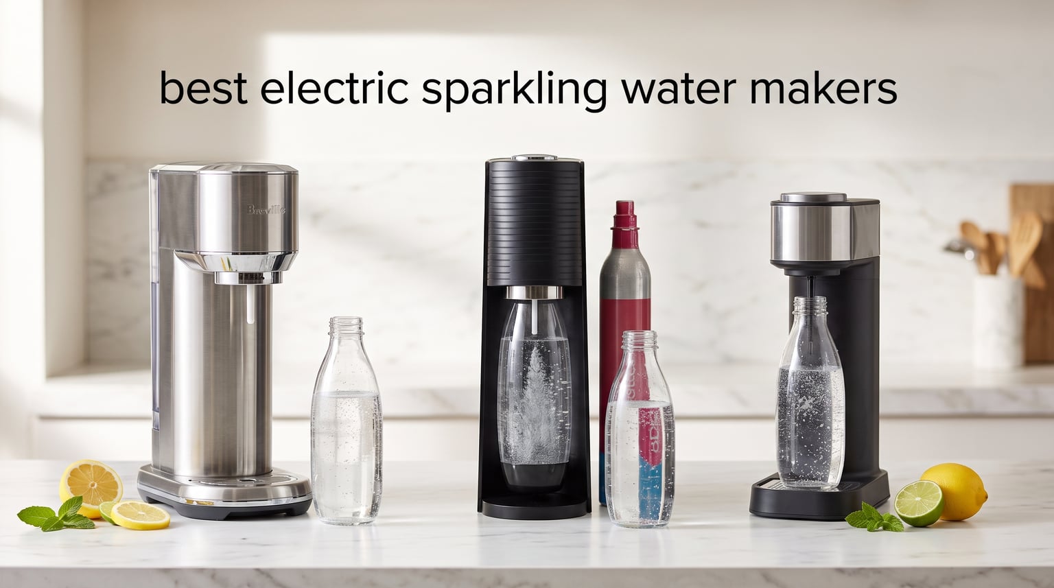 best electric sparkling water makers