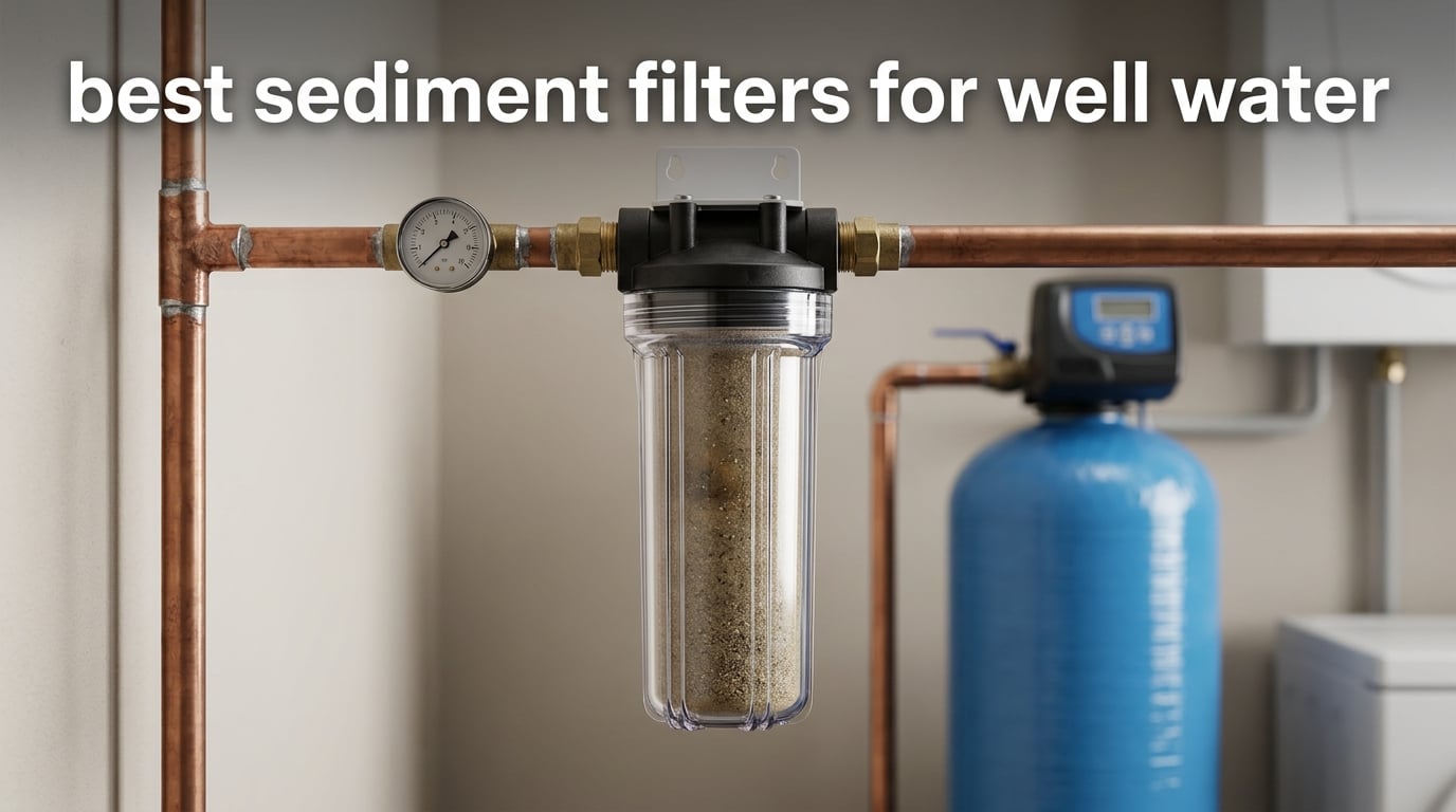 best sediment filters for well water