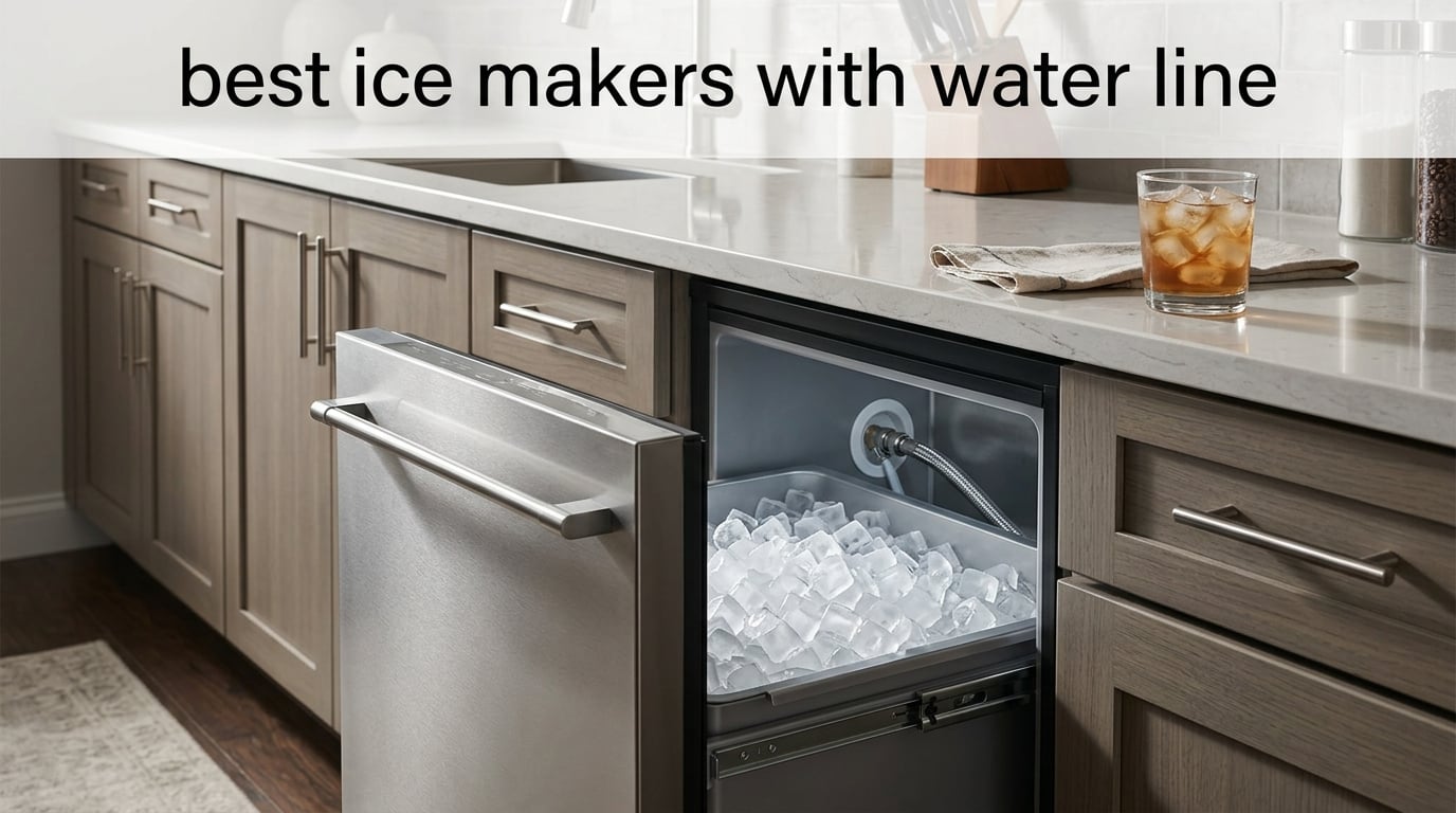 best ice makers with water line