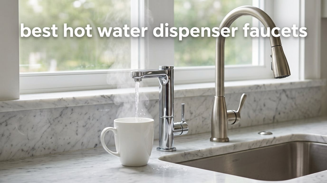 best hot water dispenser faucets