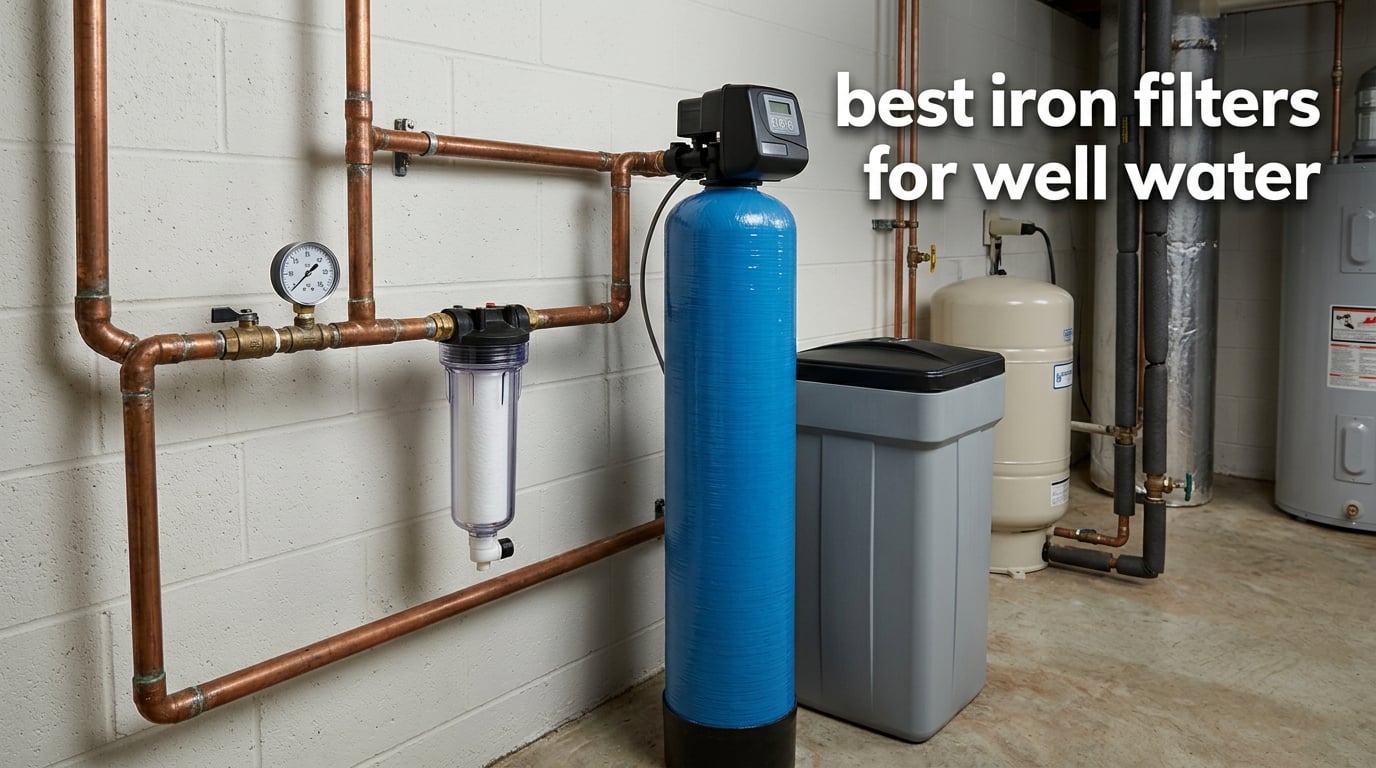best iron filters for well water