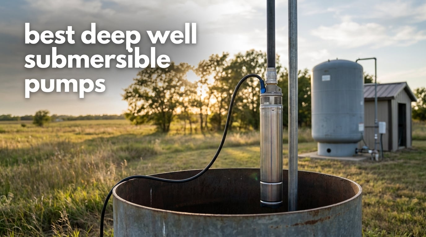 best deep well submersible pumps