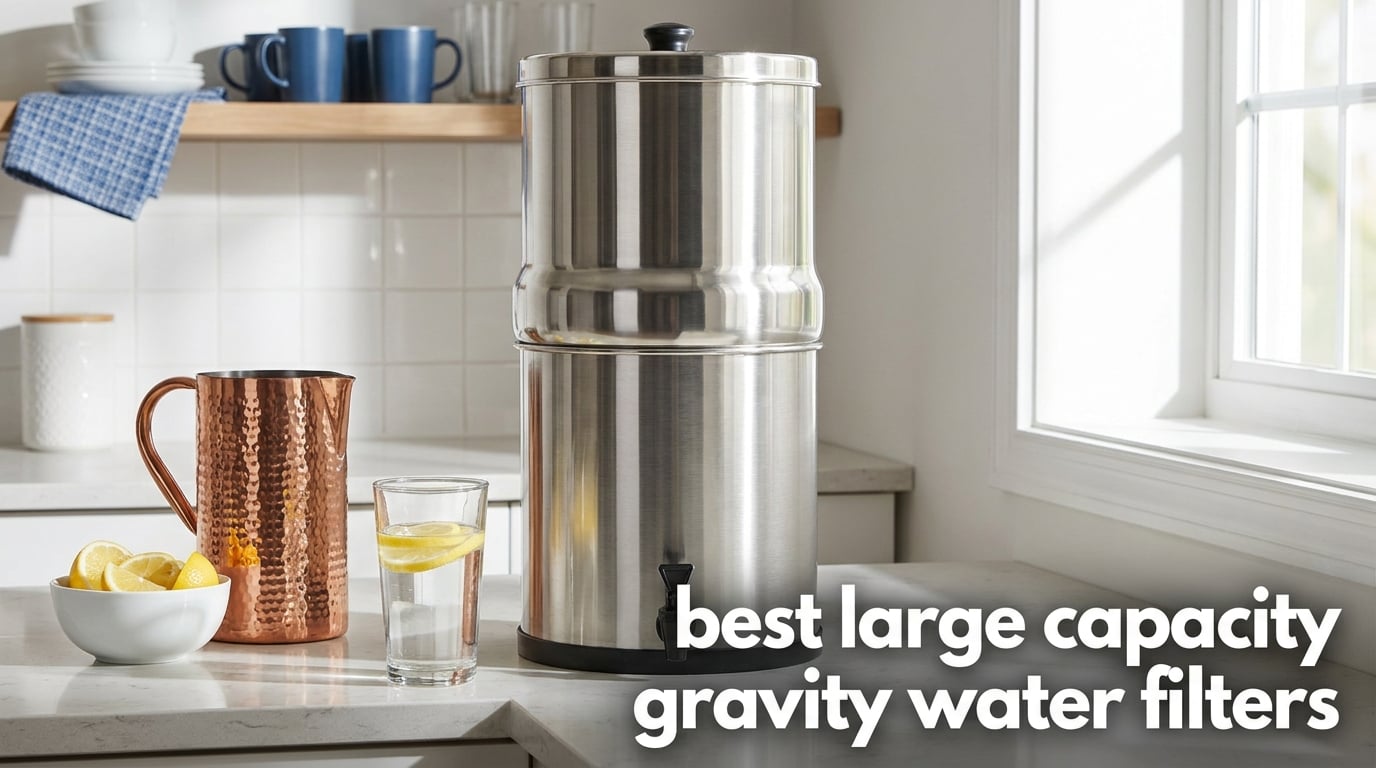 best large capacity gravity water filters
