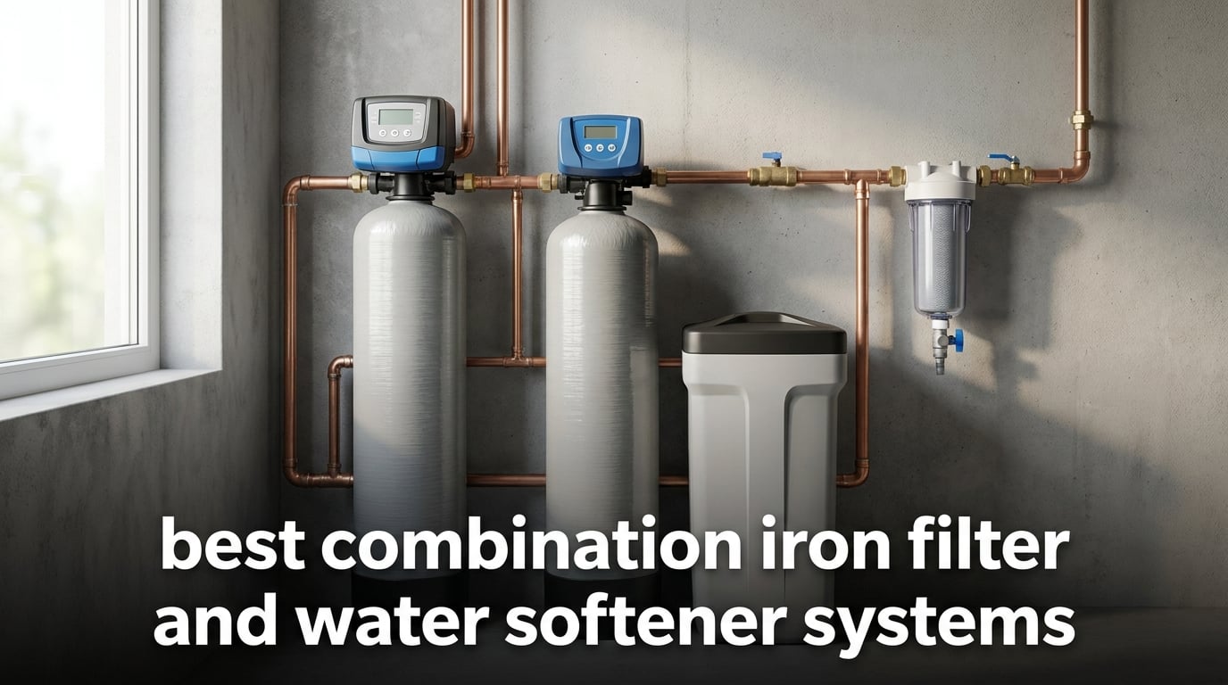 best combination iron filter and water softener systems