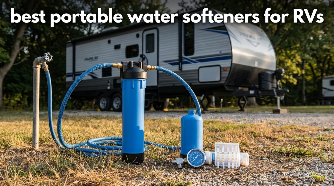 best portable water softeners for RVs