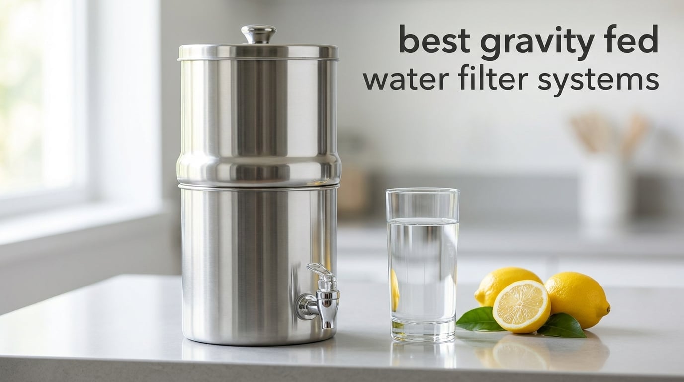 best gravity fed water filter systems
