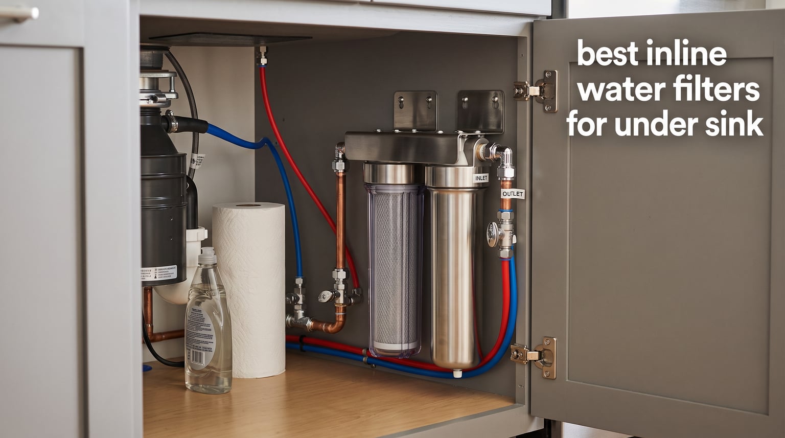best inline water filters for under sink