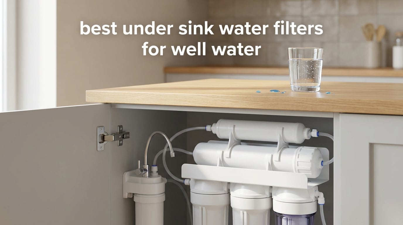 best under sink water filters for well water