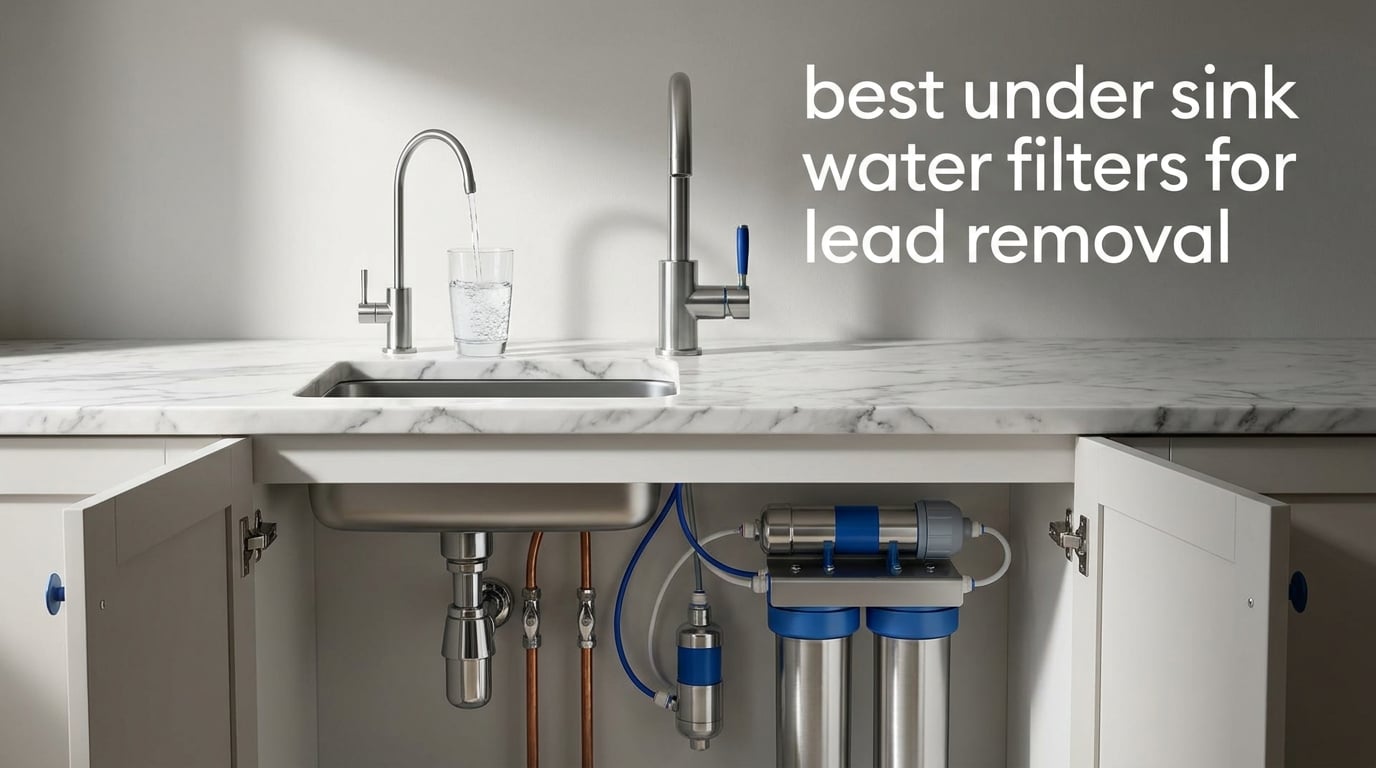 best under sink water filters for lead removal