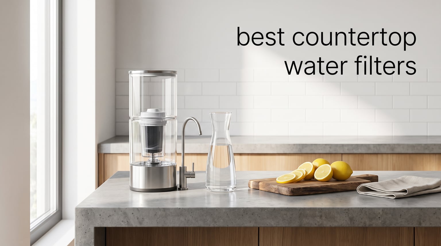 best countertop water filters