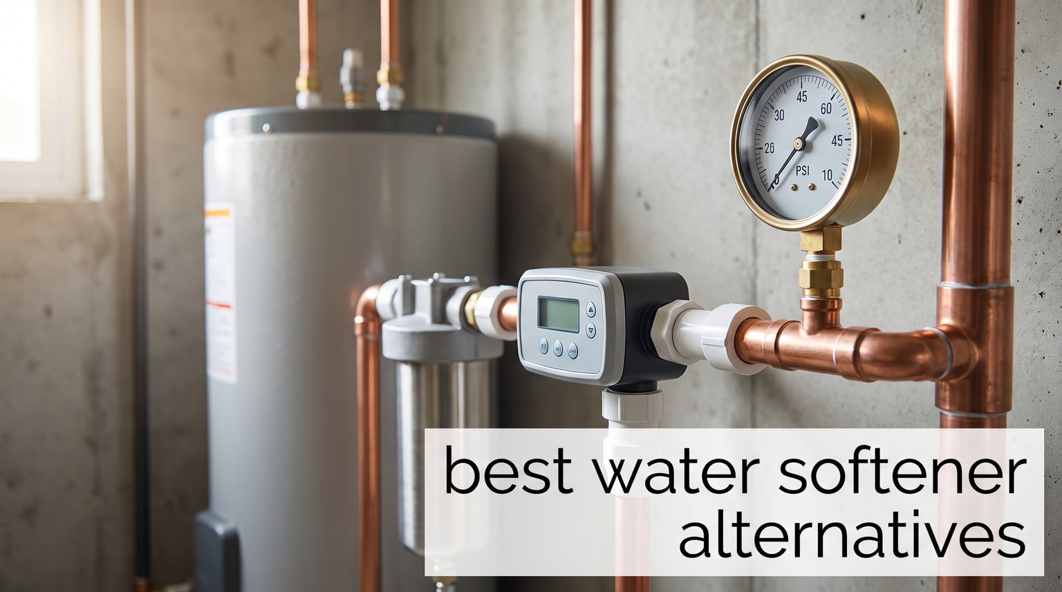 best water softener alternatives