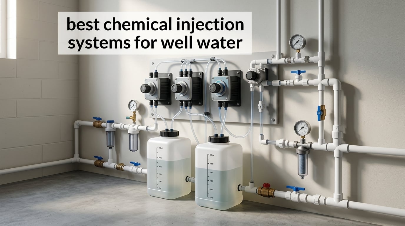 best chemical injection systems for well water