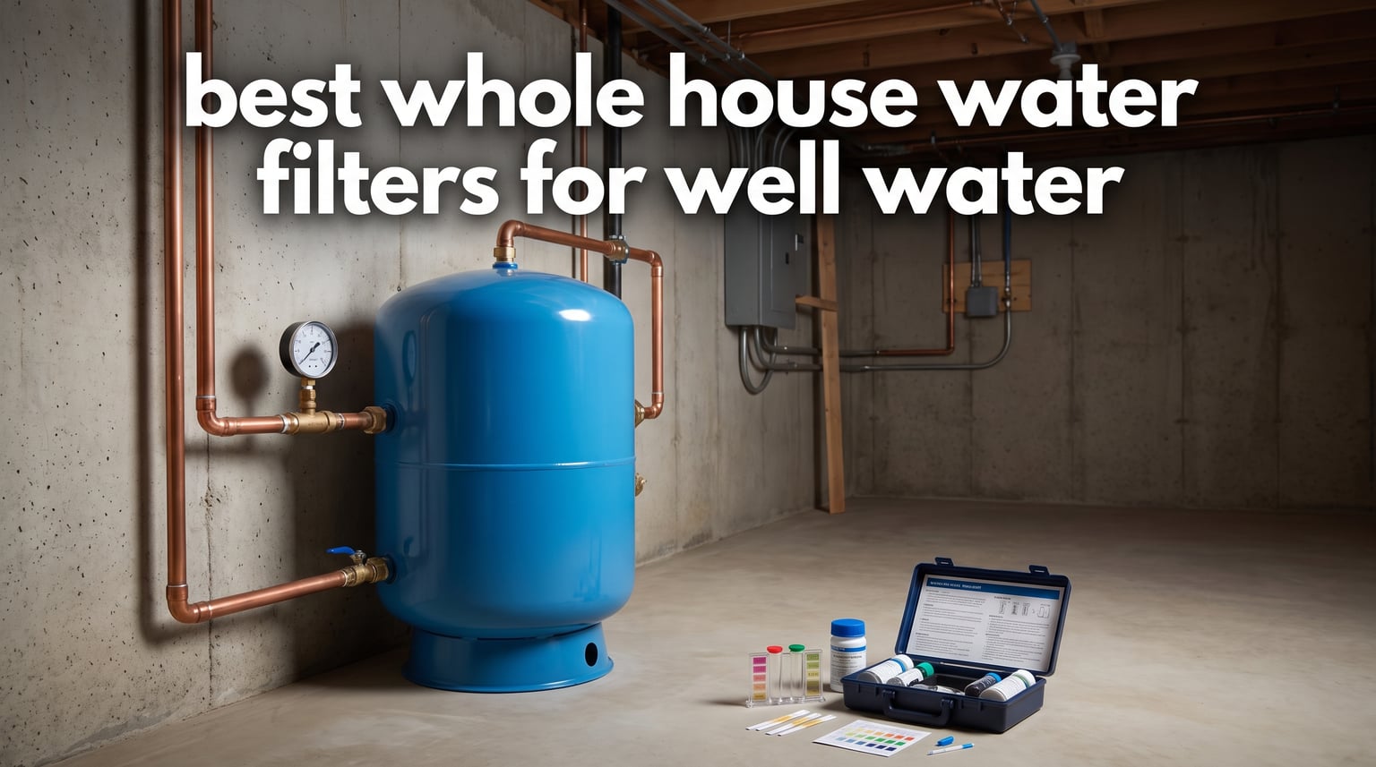 best whole house water filters for well water