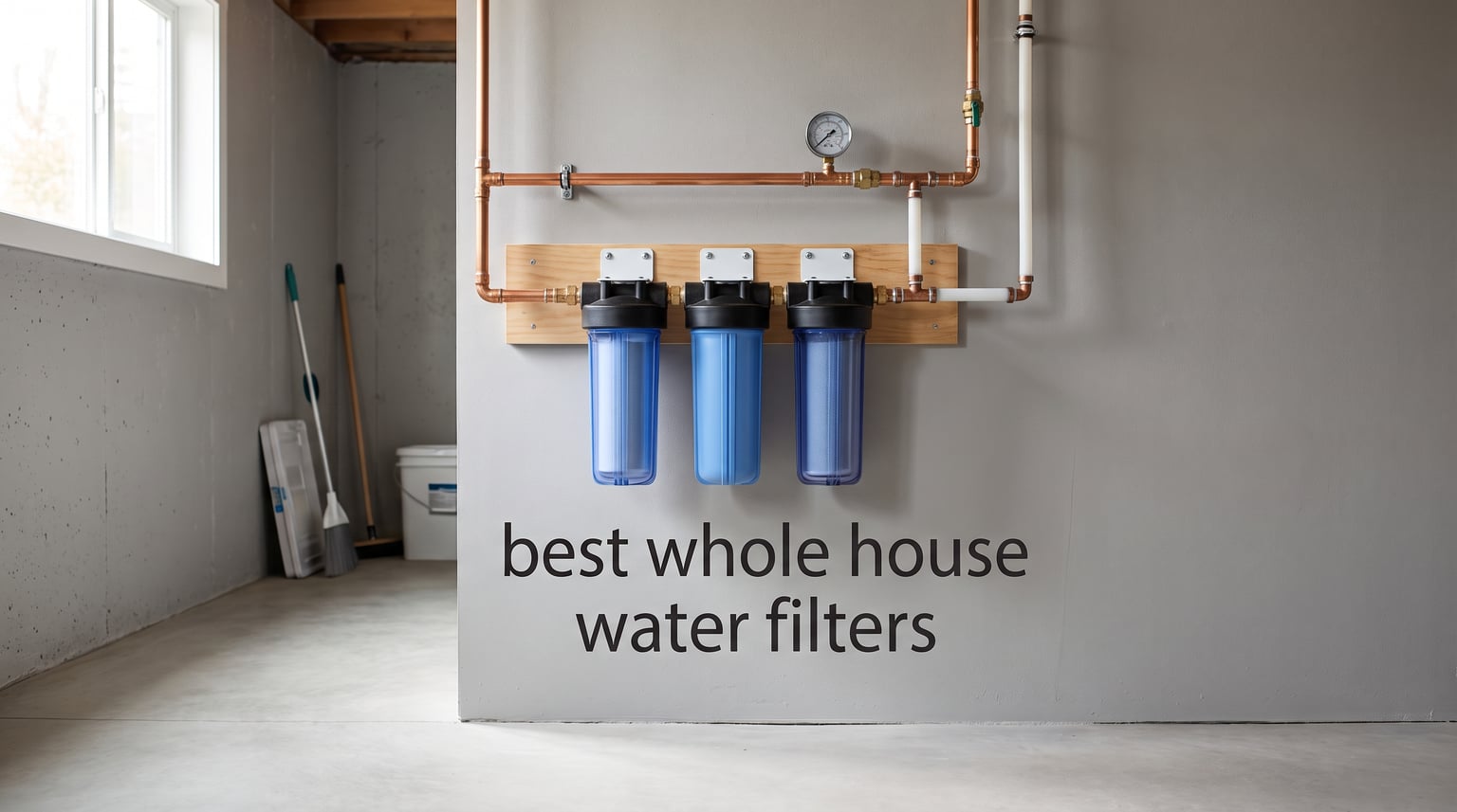 best whole house water filters