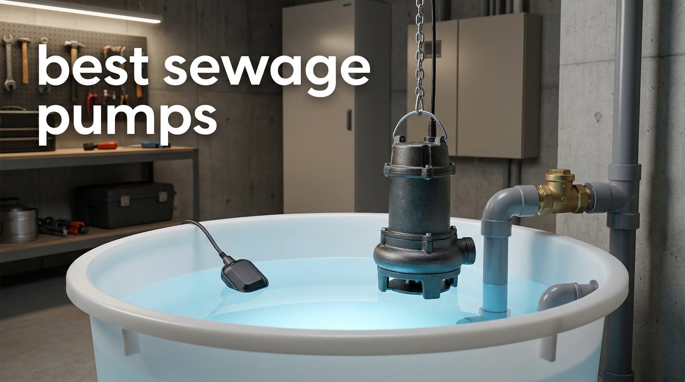 best sewage pumps