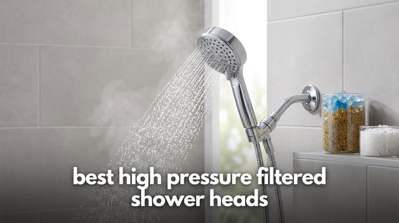 best high pressure filtered shower heads