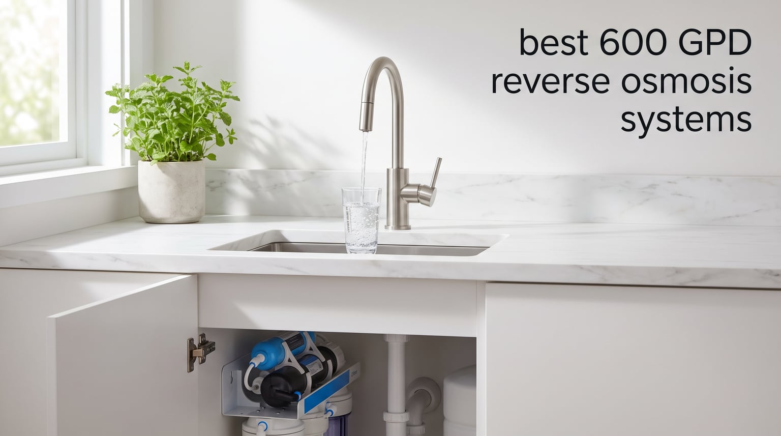 best 600 GPD reverse osmosis systems