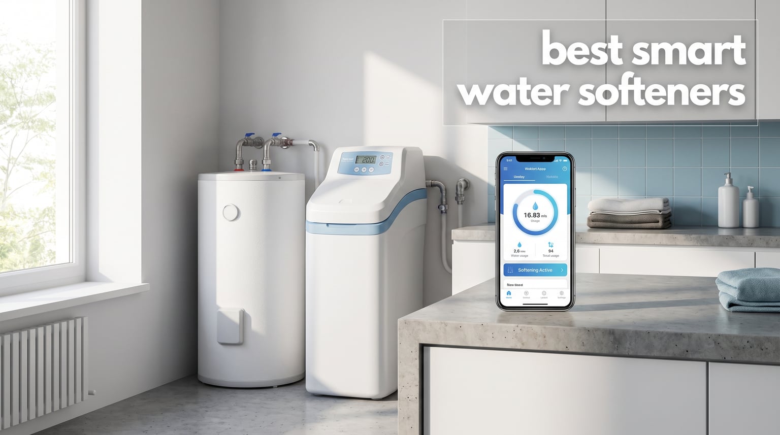 best smart water softeners