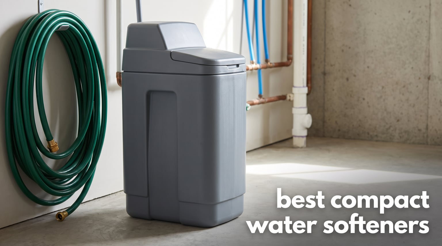 best compact water softeners