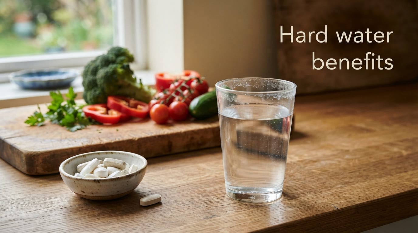 Hard water benefits