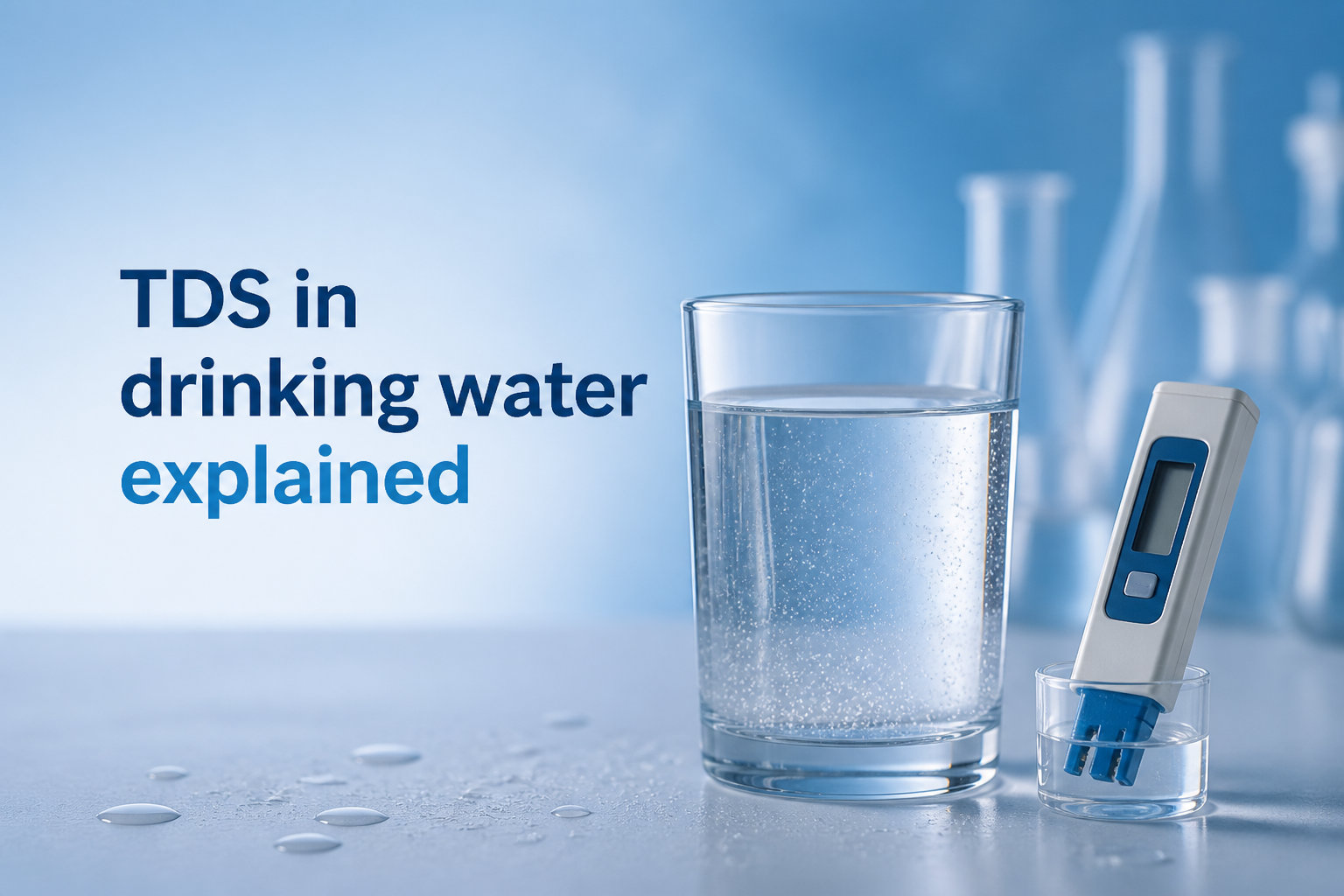 TDS in drinking water explained