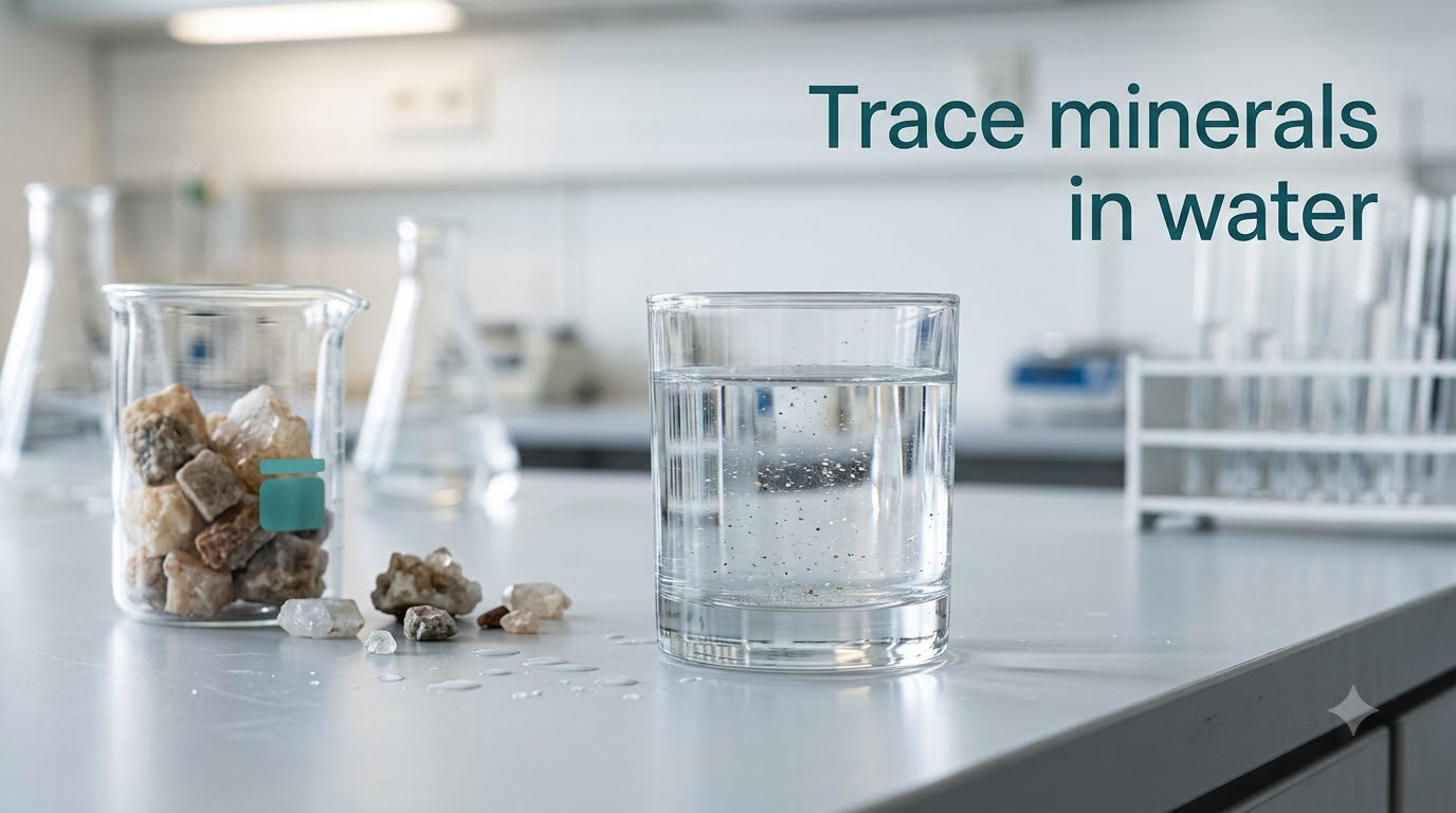 Trace minerals in water