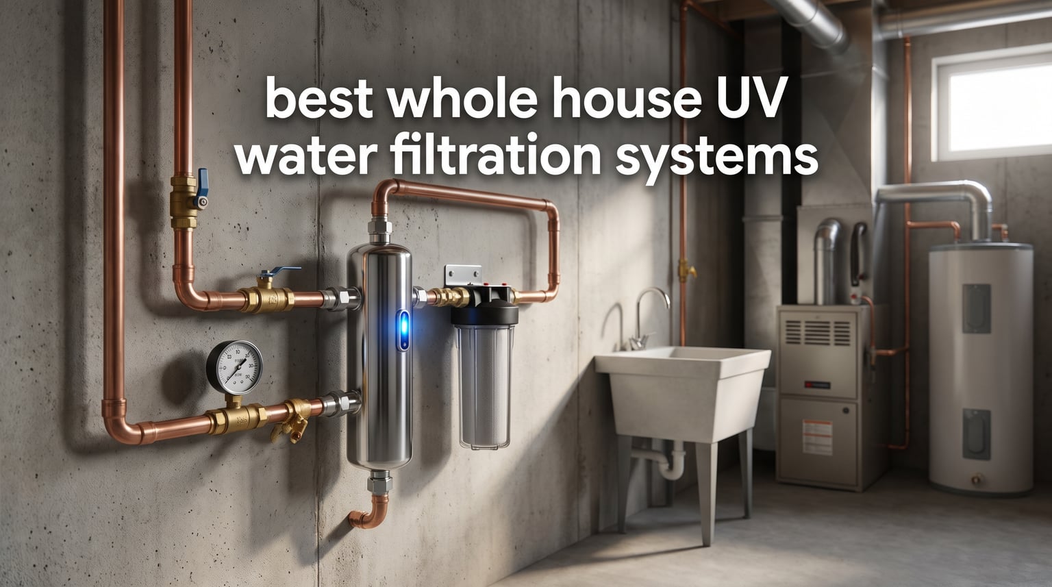 best whole house UV water filtration systems
