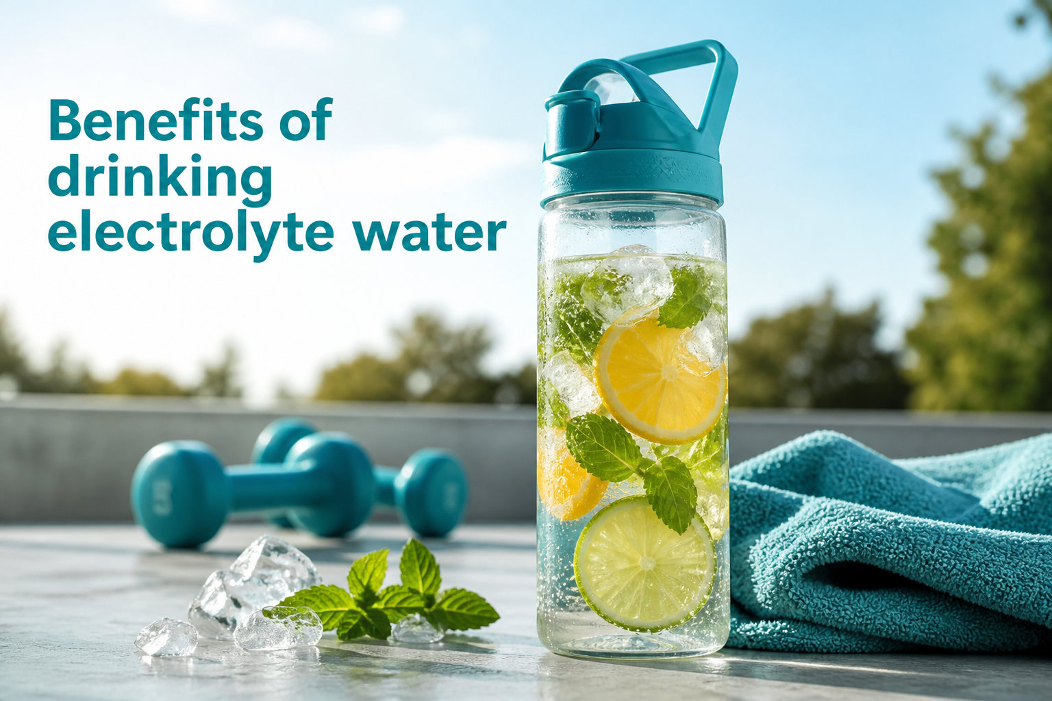 Benefits of drinking electrolyte water