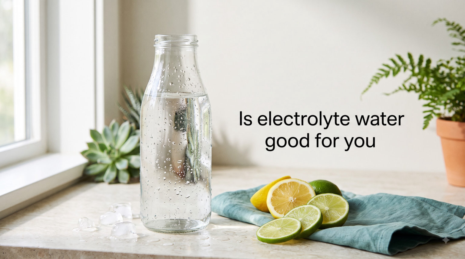 Is electrolyte water good for you