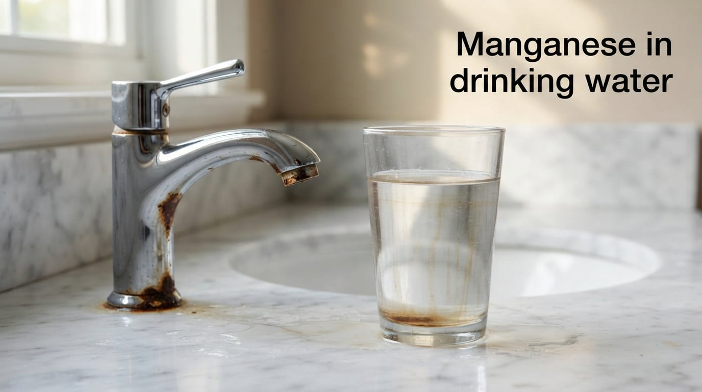 Manganese in drinking water