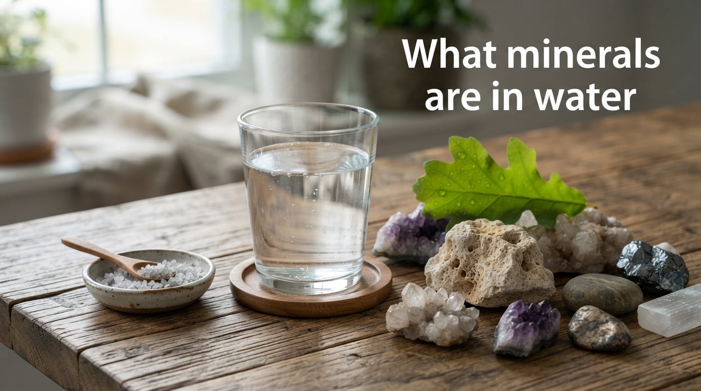 What minerals are in water
