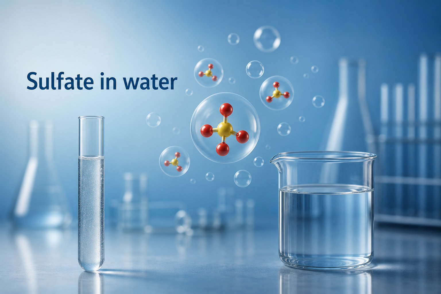 Sulfate in water