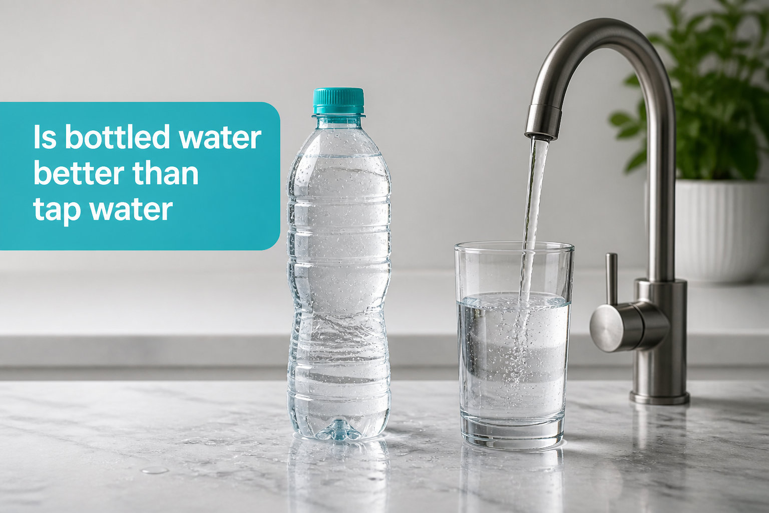 Is bottled water better than tap water