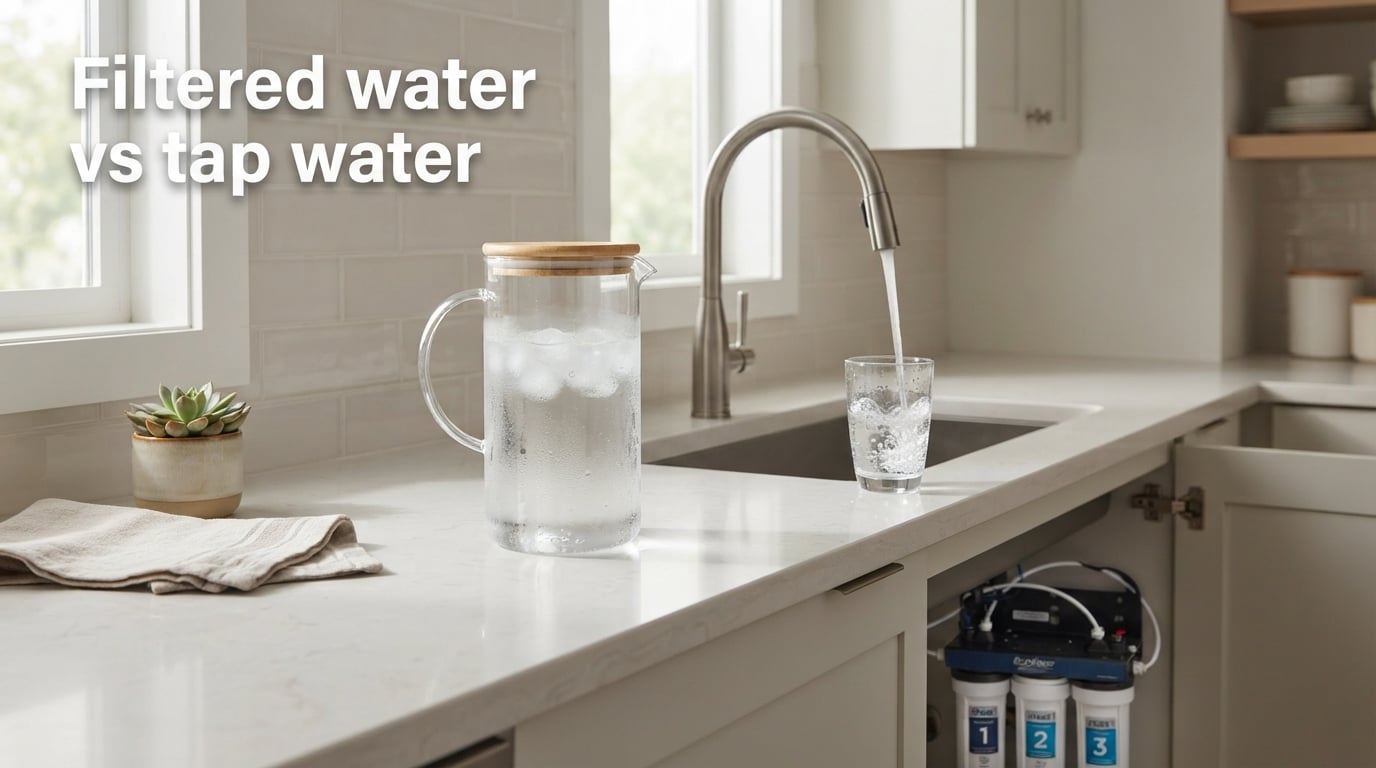 Filtered water vs tap water
