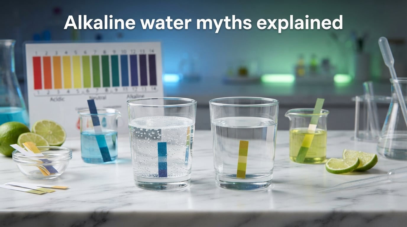 Alkaline water myths explained