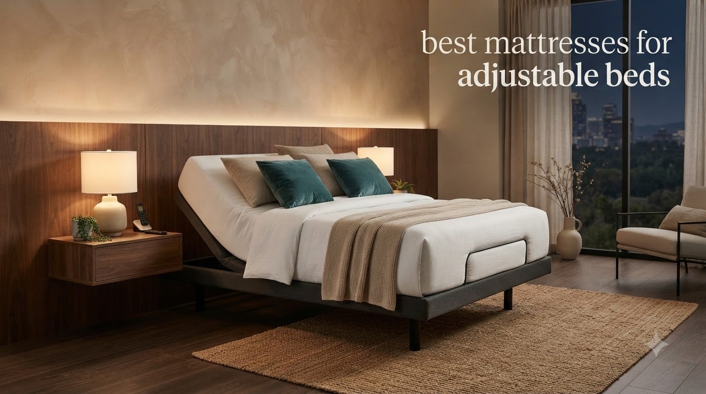 best mattresses for adjustable beds