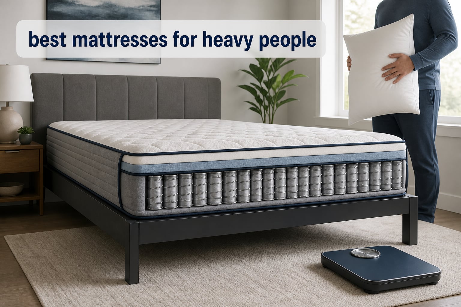 best mattresses for heavy people