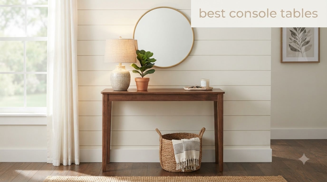 best console tables