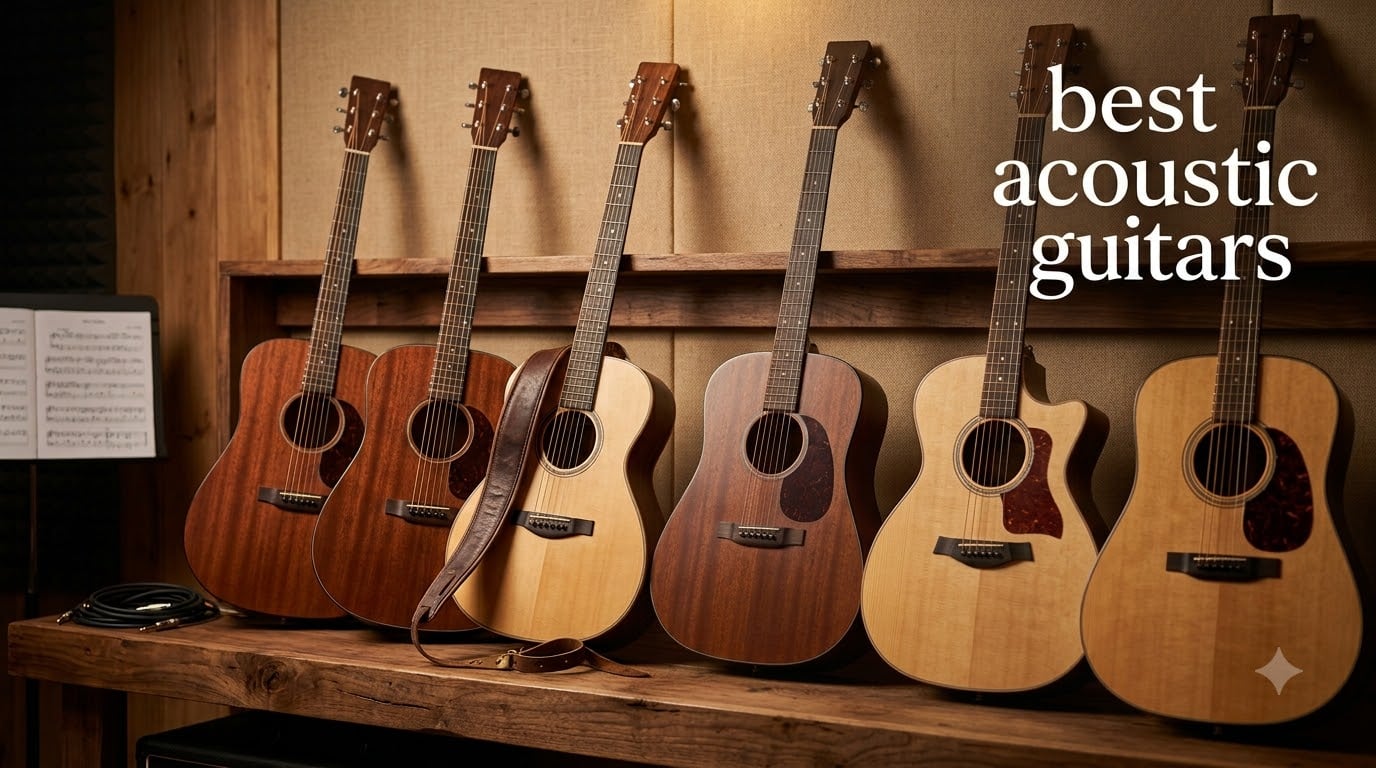 best acoustic guitars
