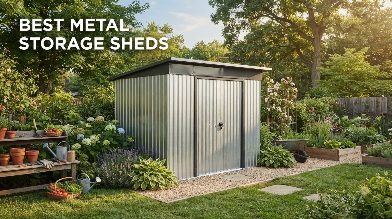 best metal storage sheds