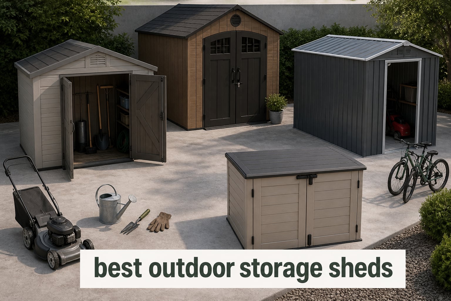 best outdoor storage sheds