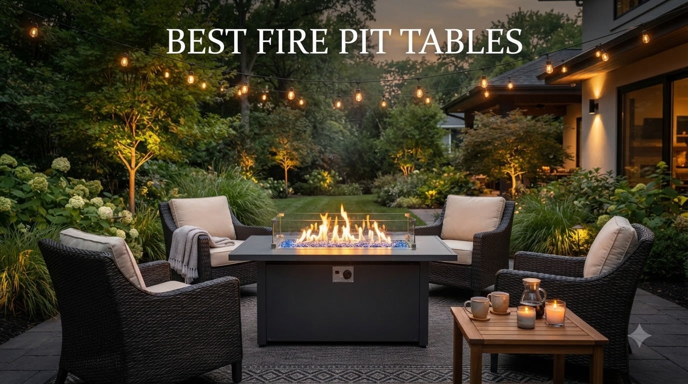 best fire pit tables