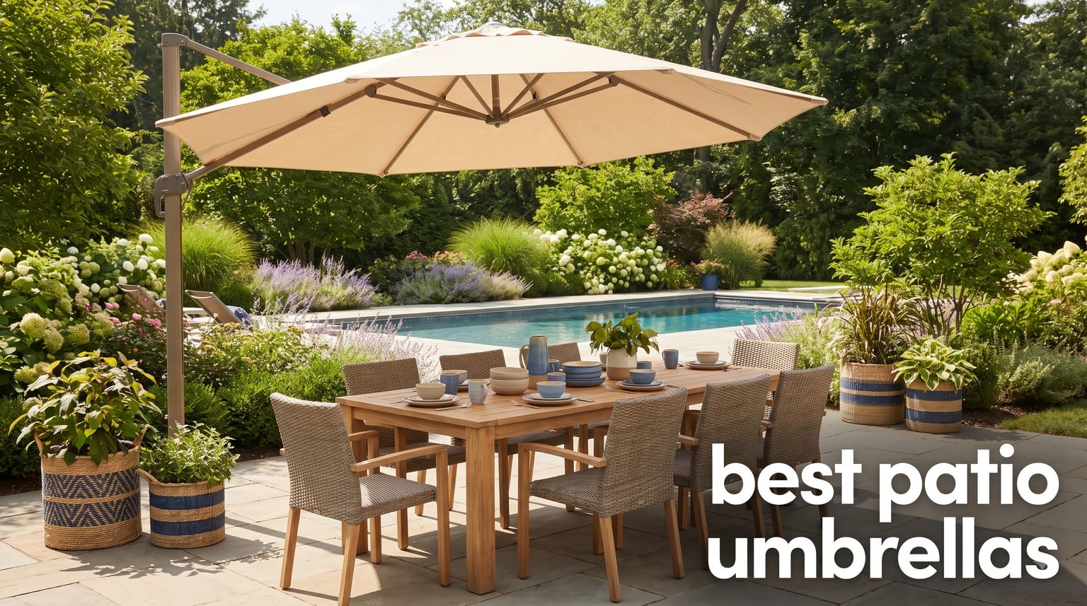 best patio umbrellas