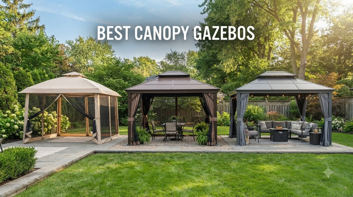 best canopy gazebos