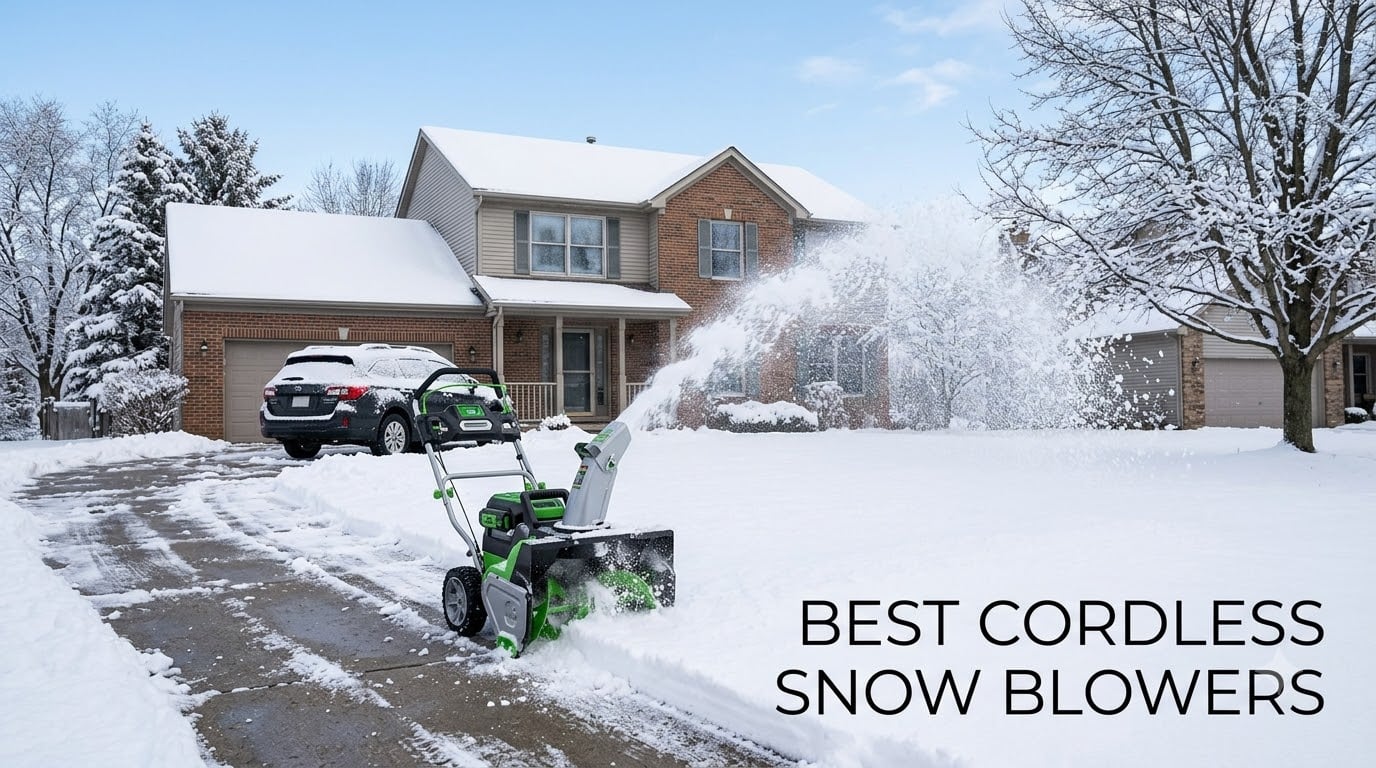 best cordless snow blowers